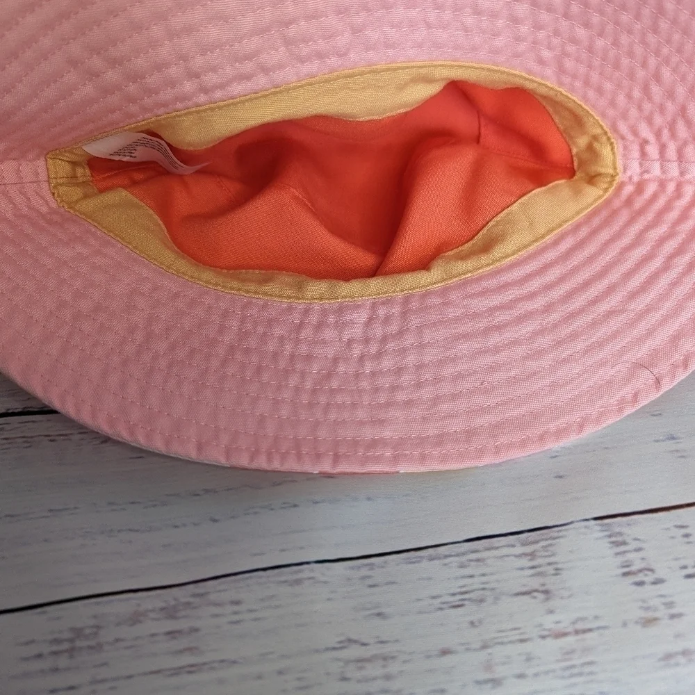 NWT Cat & Jack Girls Reversible Multi Color Bucket Hat